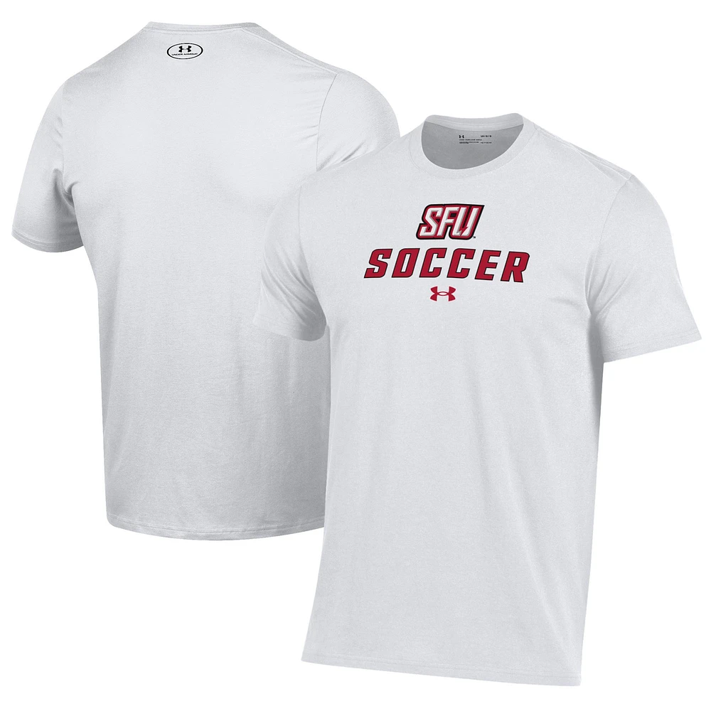 Men's Under Armour Saint Francis Red Flash Soccer Performance T-Shirt