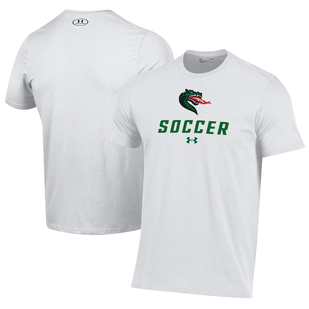 Men's Under Armour White UAB Blazers Soccer Performance T-Shirt