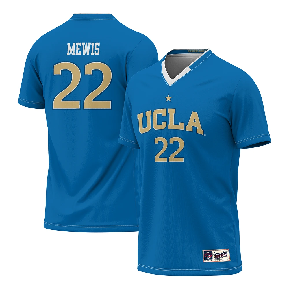 Unisex GameDay Greats Kristie Mewis Blue UCLA Bruins Women's Soccer Fashion Jersey