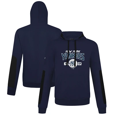 Men's Levelwear Navy New York Yankees Bombay Pullover Hoodie
