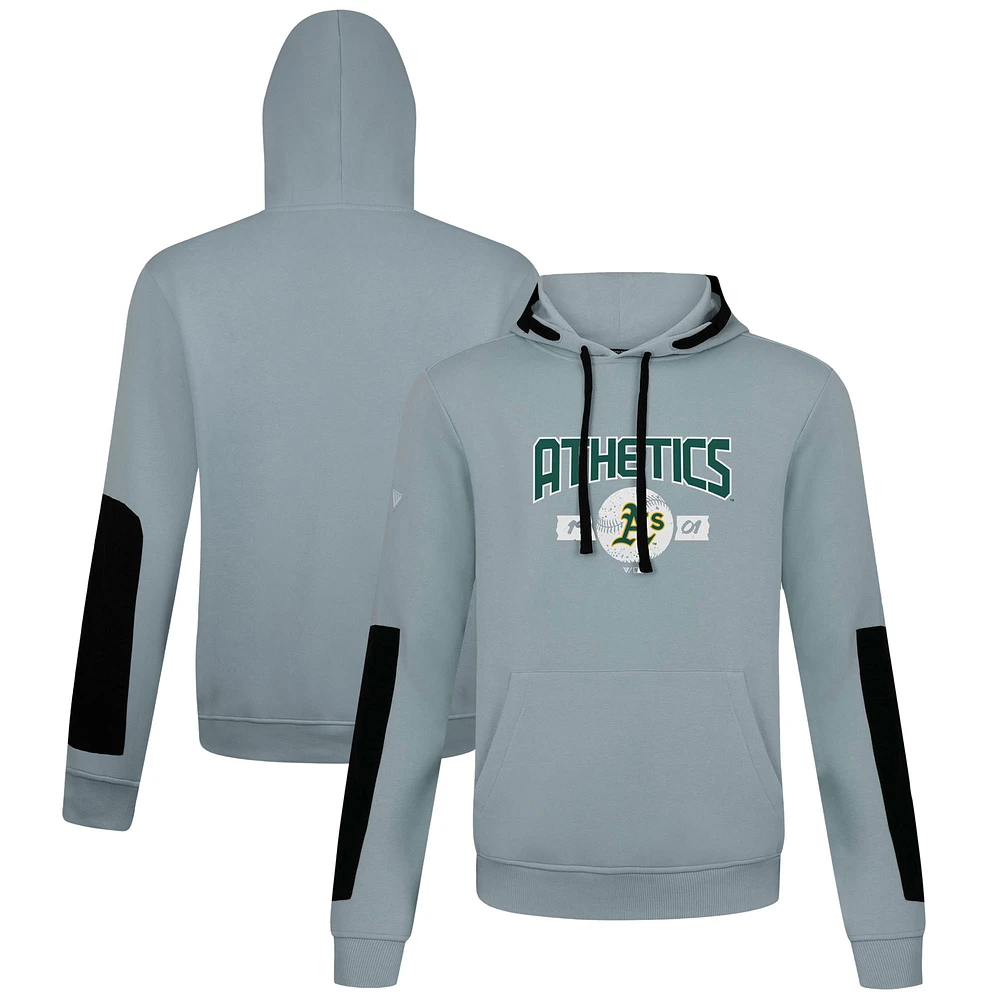 Men's Levelwear Gray Athletics Bombay Pullover Hoodie