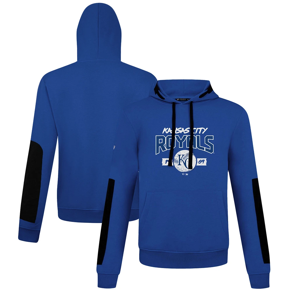 Men's Levelwear Royal Kansas City Royals Bombay Pullover Hoodie