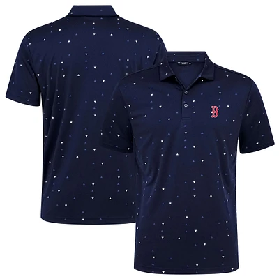 Men's Levelwear Navy Boston Red Sox Confetti Insignia 2.0 Polo