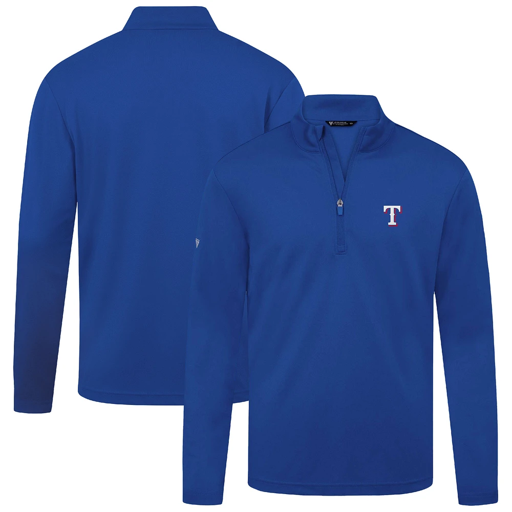 Men's Levelwear Royal Texas Rangers Heron Insignia 2.0 Quarter-Zip Jacket