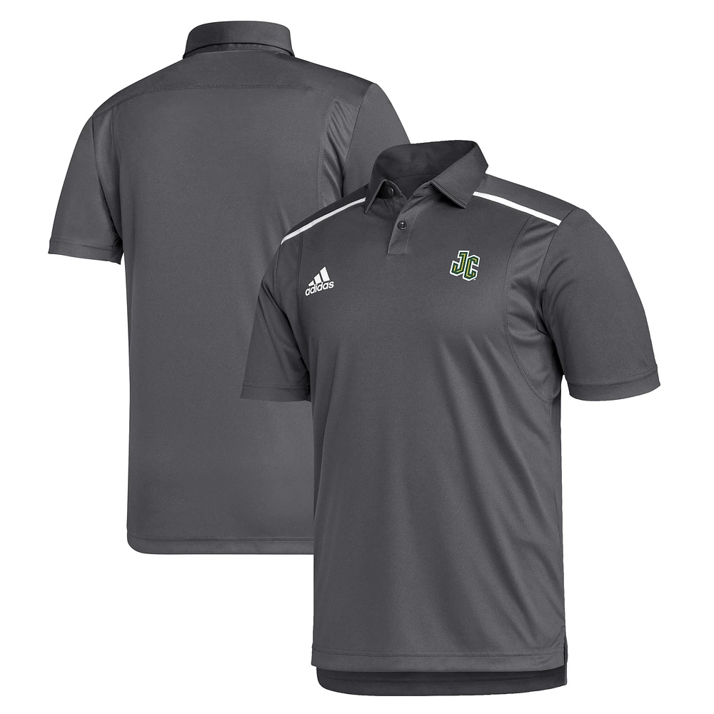 Men's adidas Gray New Jersey City Gothic Knights AEROREADY Polo