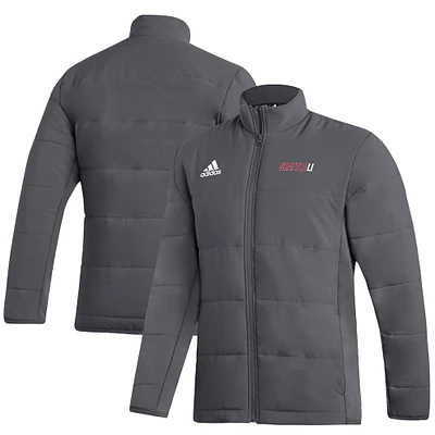 Men's adidas Gray Seattle Redhawks Full-Zip Jacket