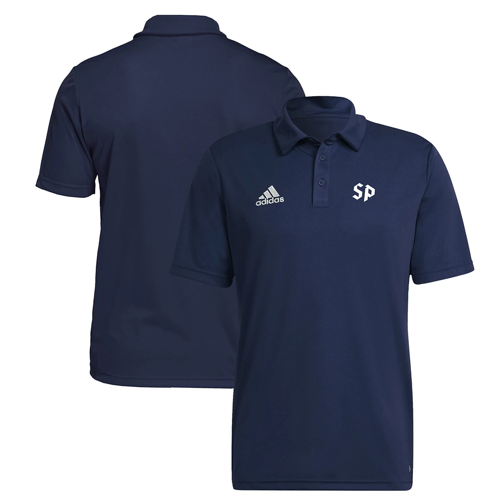 Men's adidas Navy Saint Peter's Peacocks Entrada 22 AEROREADY Polo