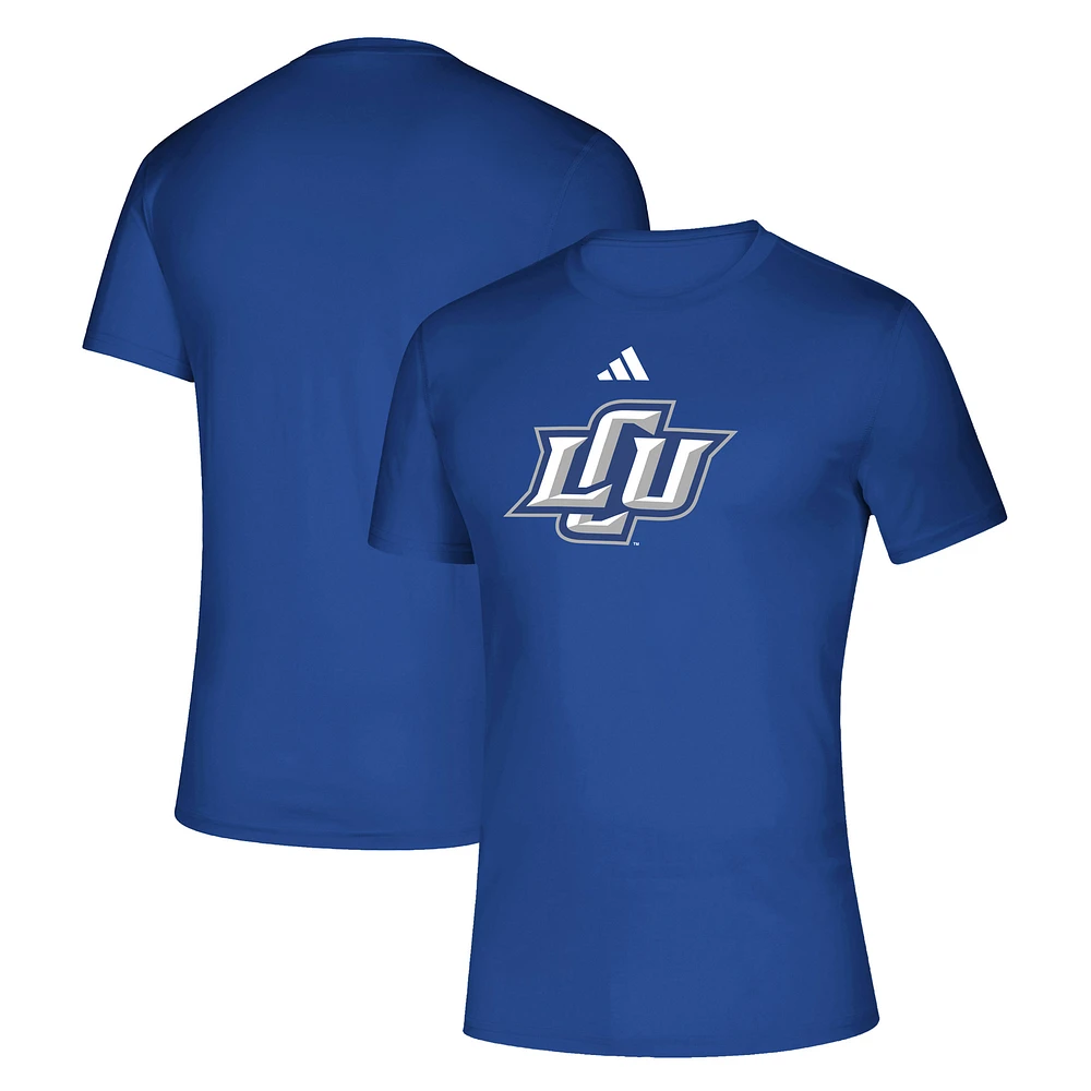 Men's adidas Royal Lubbock Christian Chaparral Creator T-Shirt