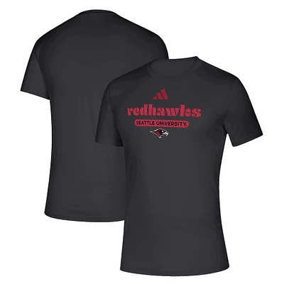 Men's adidas Black Seattle Redhawks Creator T-Shirt
