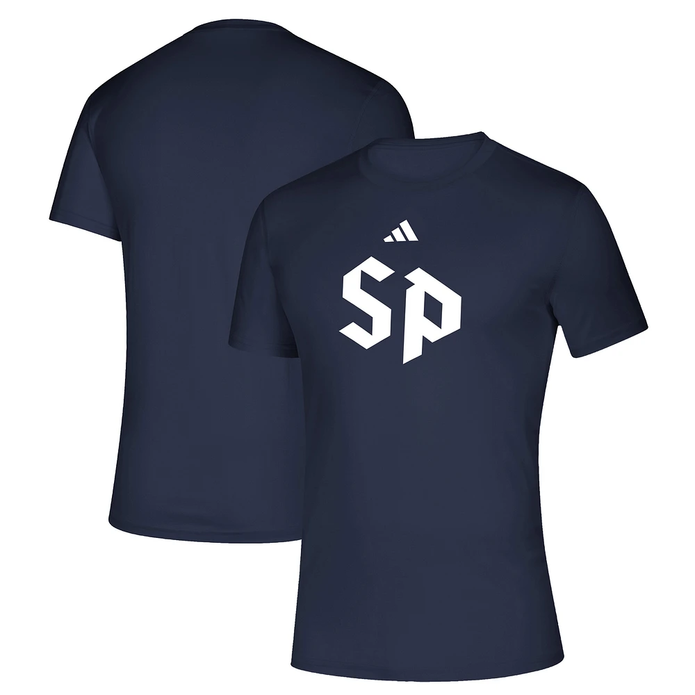 Men's adidas Navy Saint Peter's Peacocks Creator T-Shirt