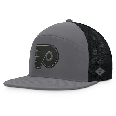 Men's Fanatics Charcoal Philadelphia Flyers Fairweather Adjustable Hat