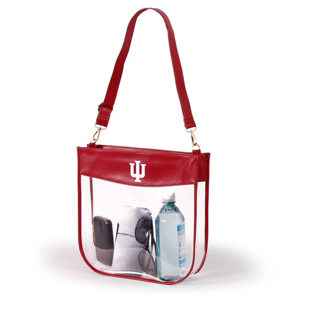 Women's Crimson Indiana Hoosiers Kate Clear Purse