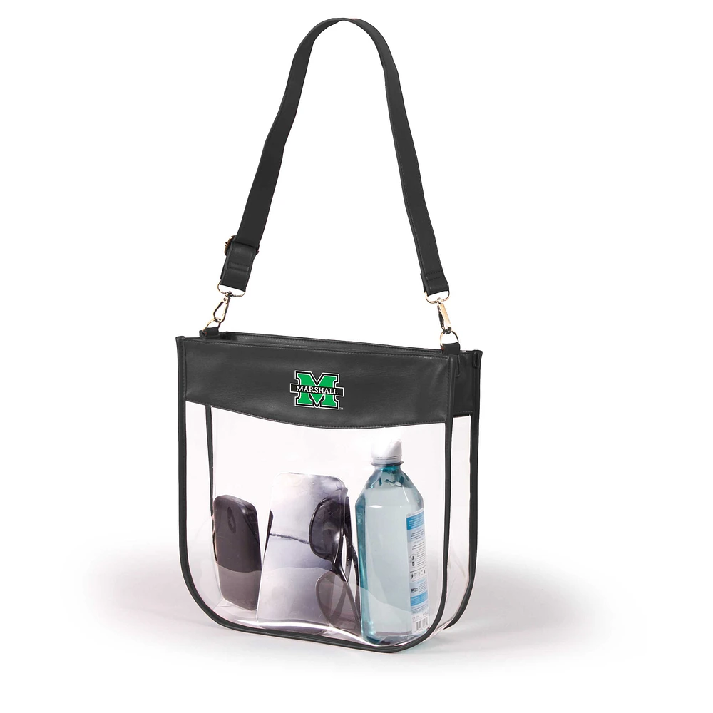 Women's Black Marshall Thundering Herd Kate Clear Purse