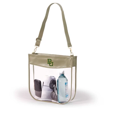 Women's Gold Baylor Bears Kate Clear Purse