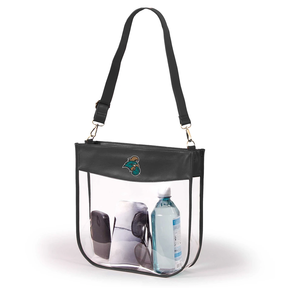 Women's Black Coastal Carolina Chanticleers Kate Clear Purse