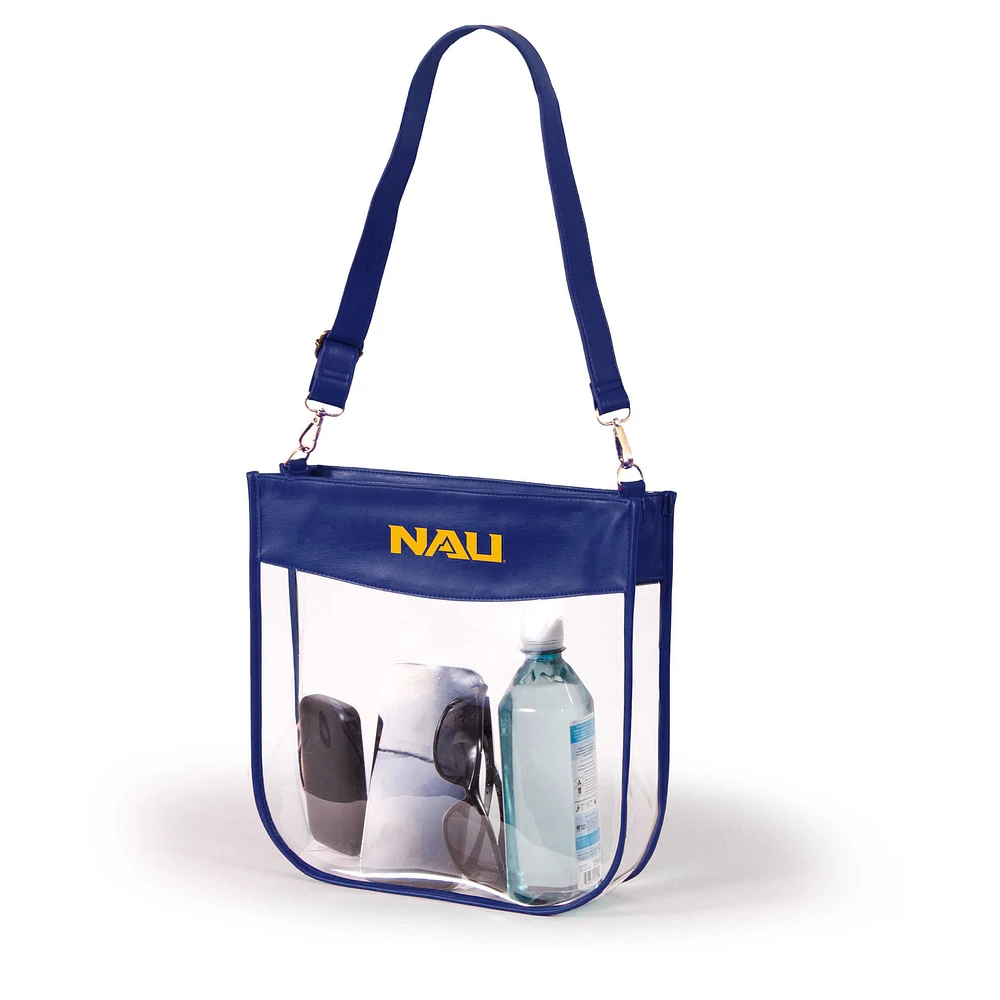 Women's Navy Northern Arizona Lumberjacks Kate Clear Purse