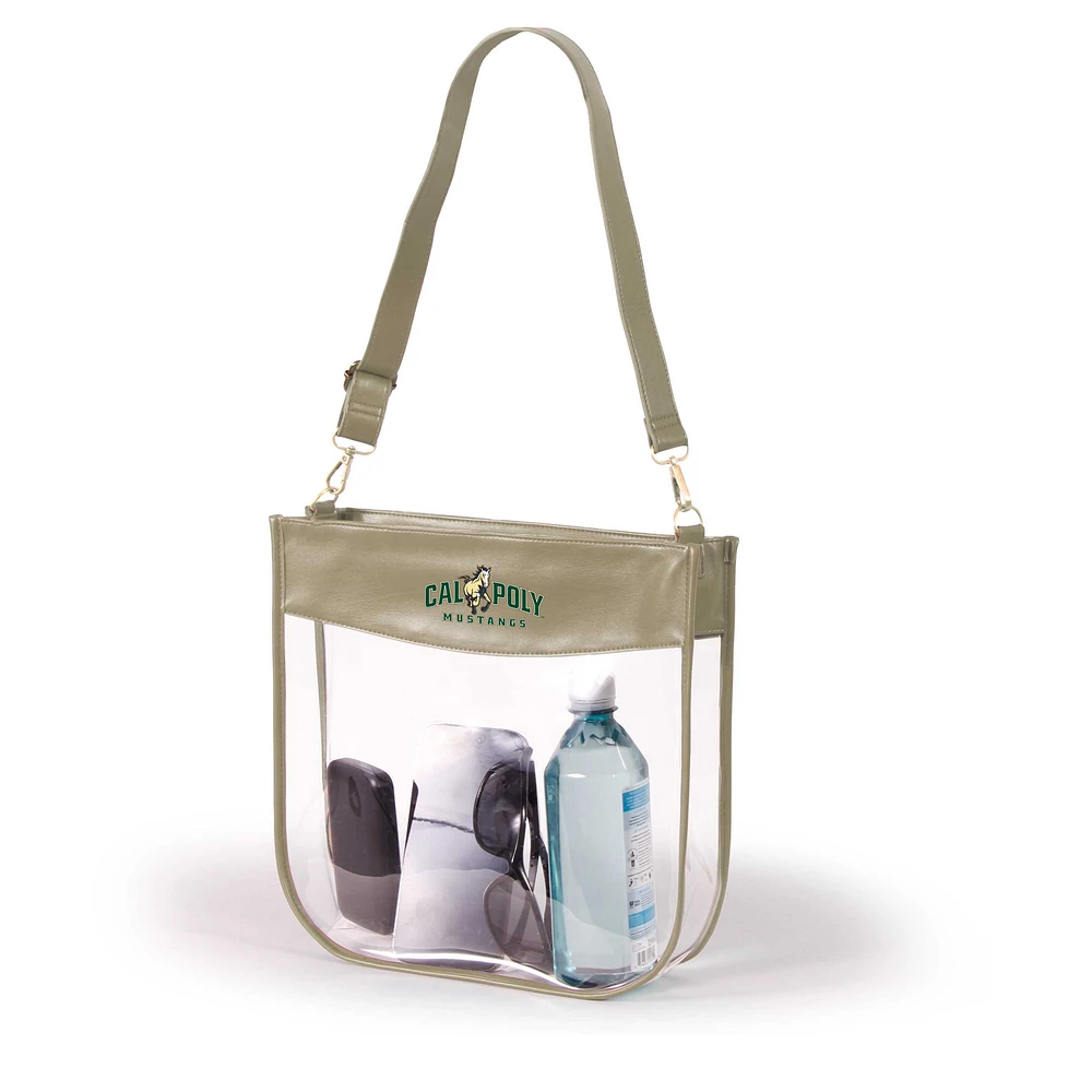 Women's Gold Cal Poly Mustangs Kate Clear Purse