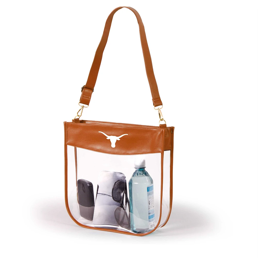 Women's Texas Orange Texas Longhorns Kate Clear Purse