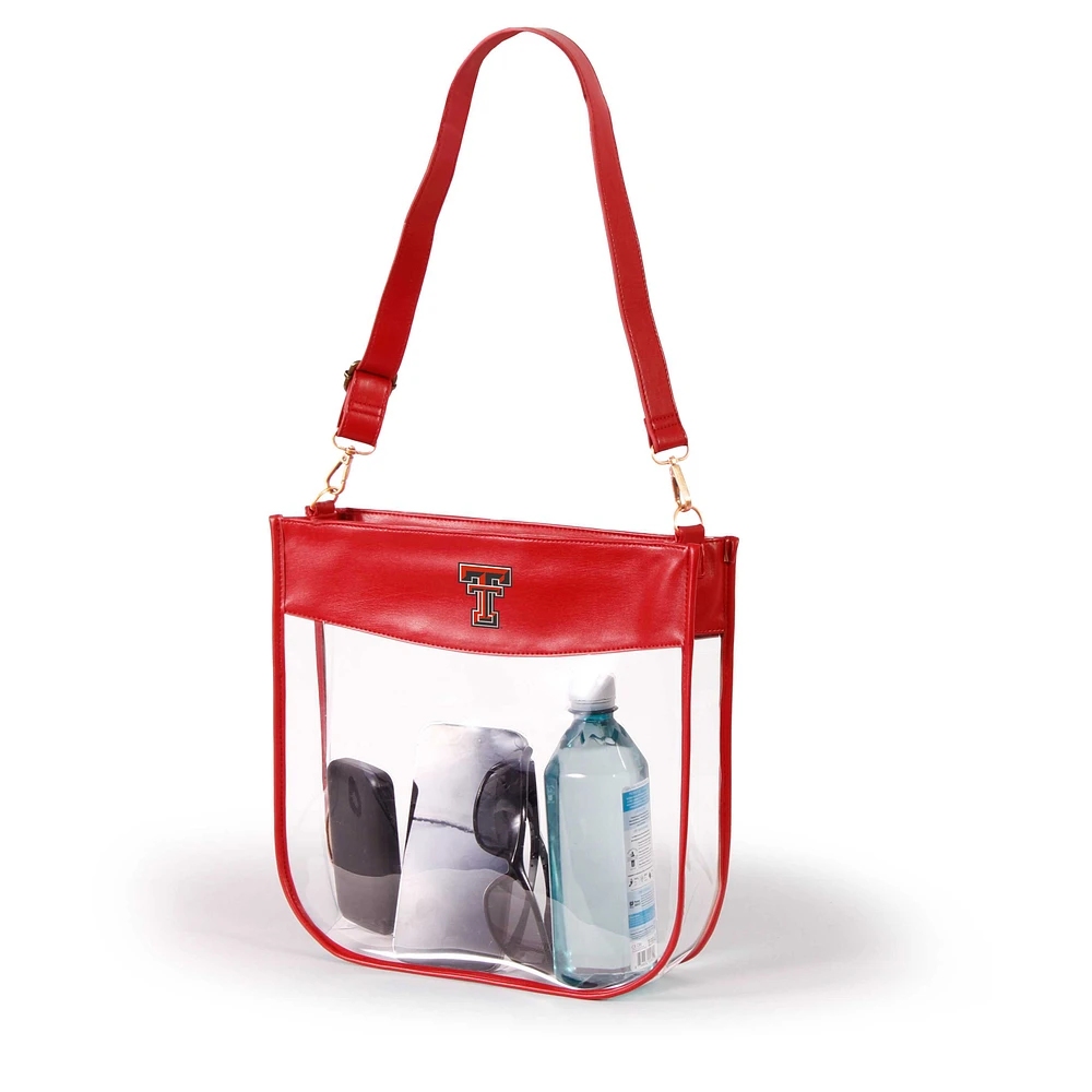 Women's Red Texas Tech Red Raiders Kate Clear Purse