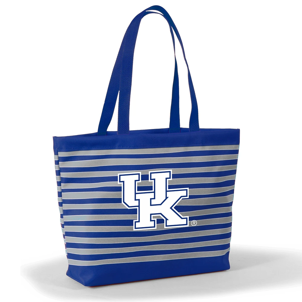 Women's Royal Kentucky Wildcats Wavy Striped Tatum Tote Bag