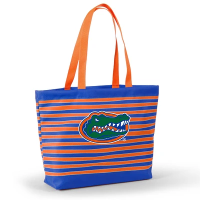 Women's Royal Florida Gators Wavy Striped Tatum Tote Bag