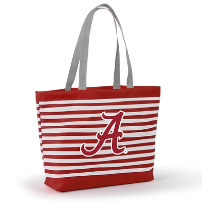 Women's Crimson Alabama Crimson Tide Wavy Striped Tatum Tote Bag