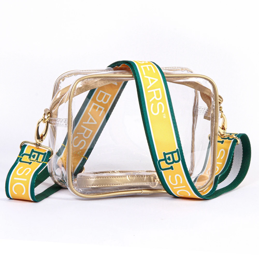 Women's Baylor Bears Hailey Clear Purse with Logo Strap