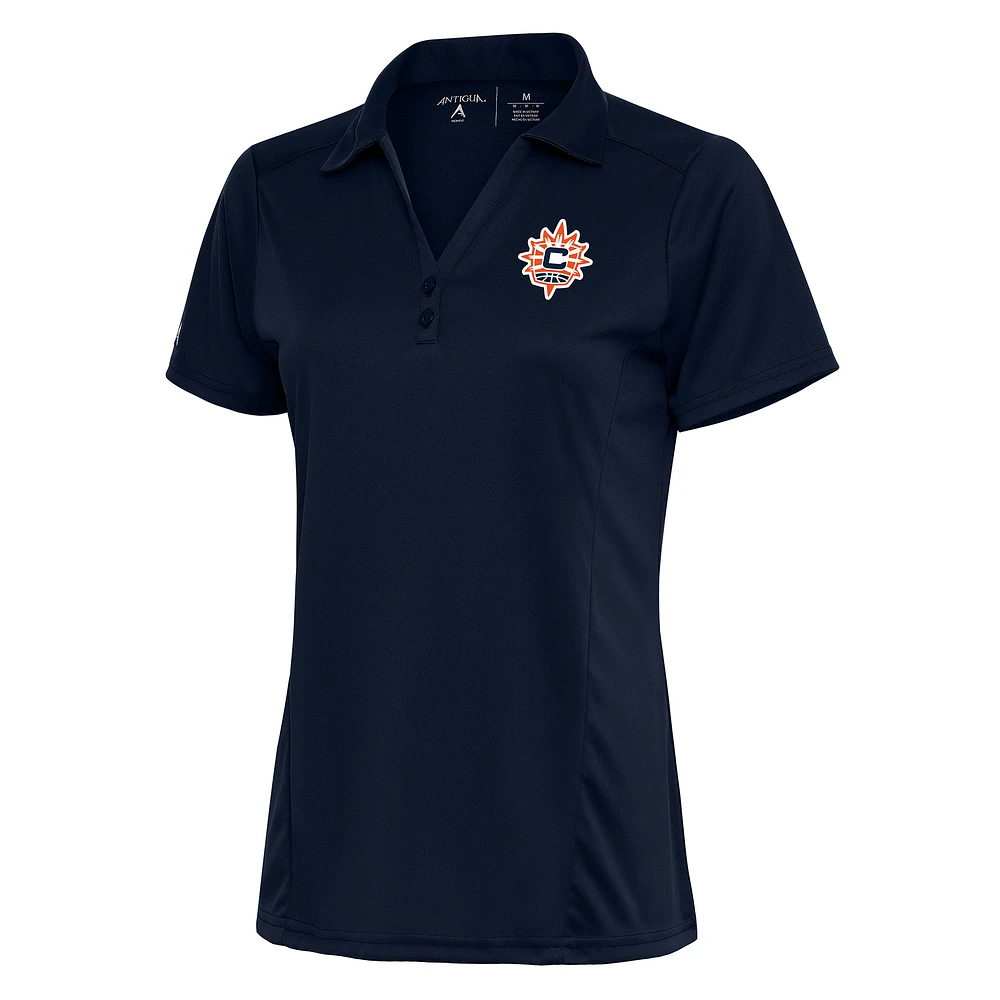Women's Antigua Navy Connecticut Sun Tribute Polo