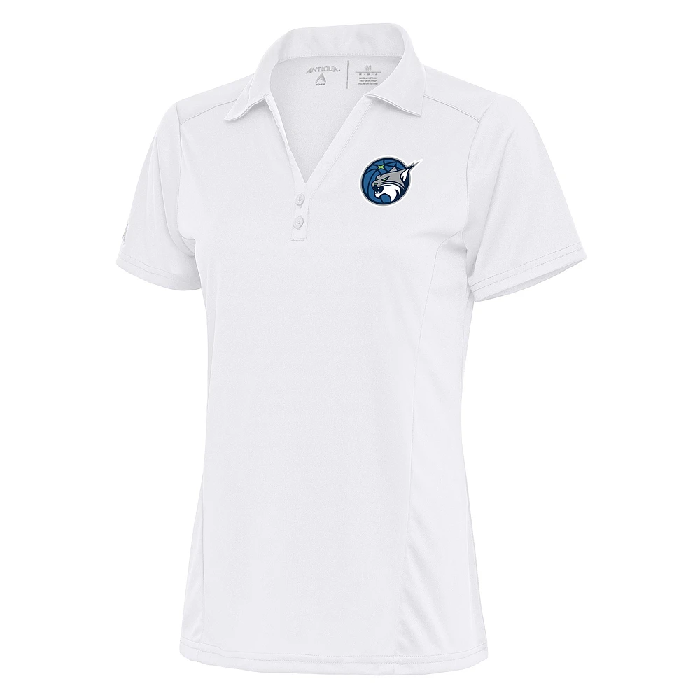 Women's Antigua White Minnesota Lynx Tribute Polo