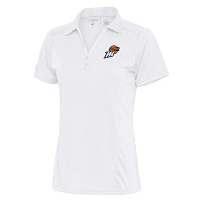 Women's Antigua White Phoenix Mercury Tribute Polo
