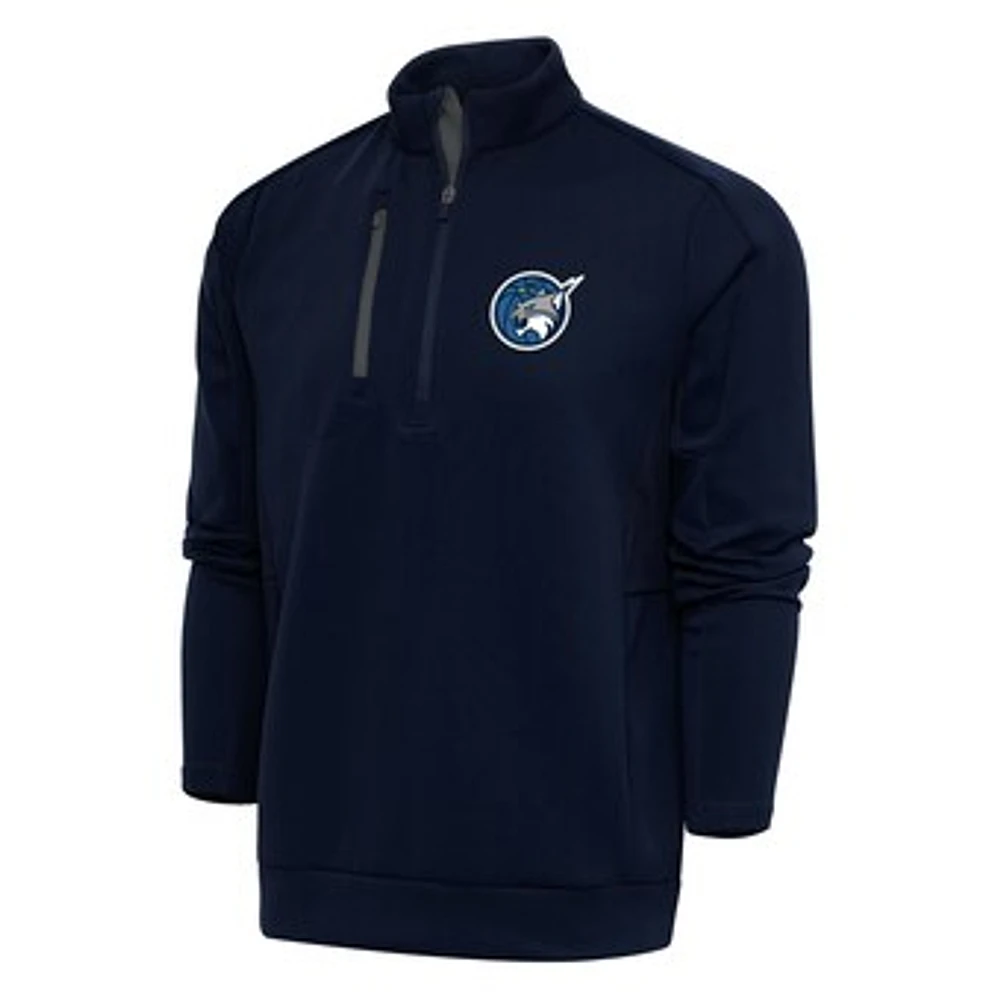 Men's Antigua Navy Minnesota Lynx Generation Quarter-Zip Jacket