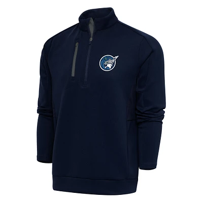 Men's Antigua Navy Minnesota Lynx Generation Quarter-Zip Jacket