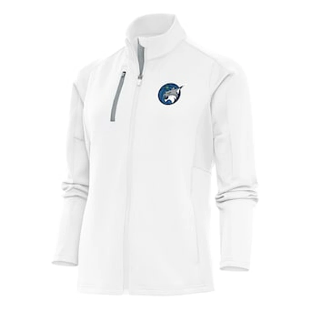 Women's Antigua White Minnesota Lynx Generation Full-Zip Jacket