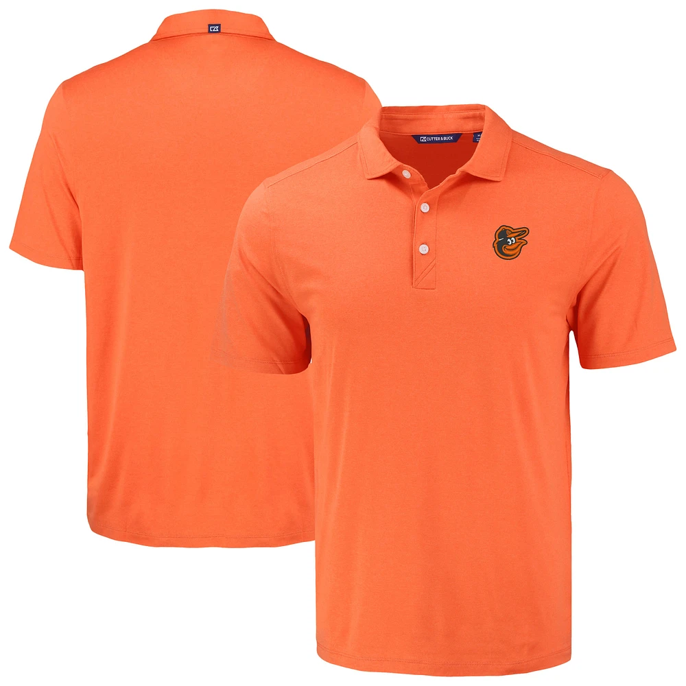 Men's Cutter & Buck Baltimore Orioles Coastline Epic Comfort Eco Recycled Polo