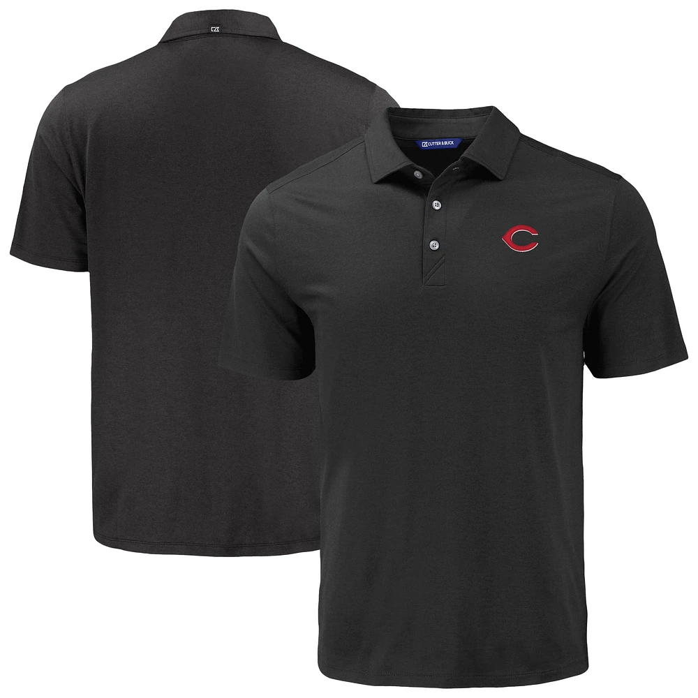 Men's Cutter & Buck Cincinnati Reds Coastline Epic Comfort Eco Recycled Polo