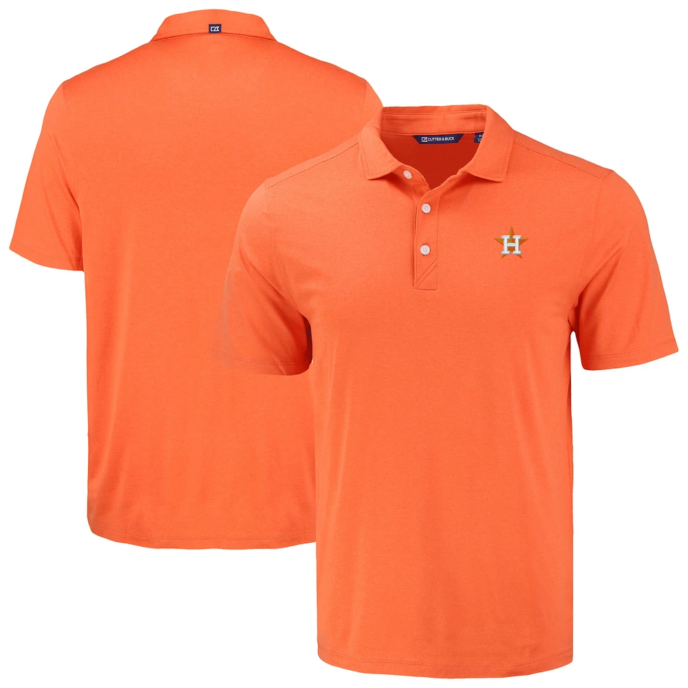 Men's Cutter & Buck Houston Astros Coastline Epic Comfort Eco Recycled Polo