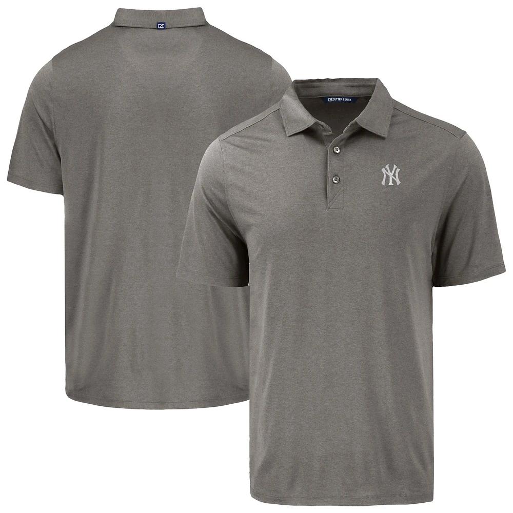 Men's Cutter & Buck New York Yankees Coastline Epic Comfort Eco Recycled Polo