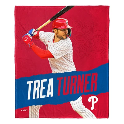 The Northwest Group Trea Turner Philadelphia Phillies 50" x 60" Silk Touch Throw Blanket