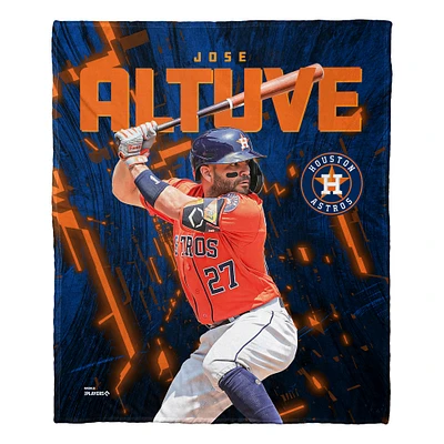 The Northwest Group Jose Altuve Houston Astros 50" x 60" Silk Touch Throw Blanket