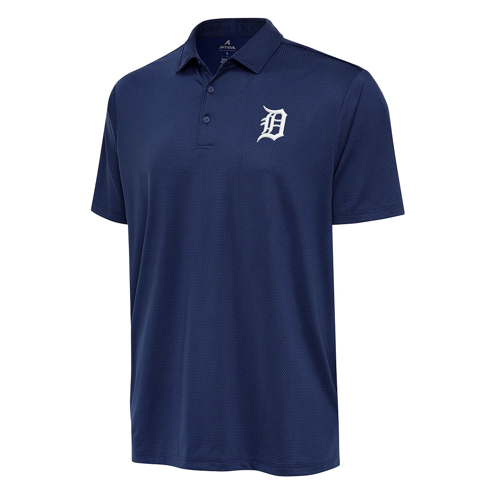 Men's Antigua Navy Detroit Tigers Big & Tall Ellipse Polo