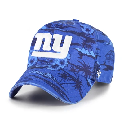 Men's '47 Royal New York Giants Fiji Clean Up Adjustable Hat