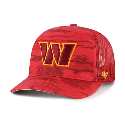 Men's '47 Burgundy Washington Commanders Fiji Trucker Adjustable Hat