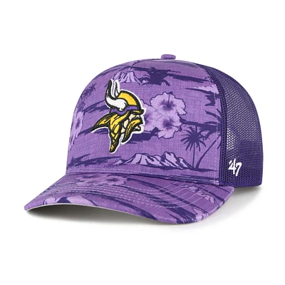 Men's '47 Purple Minnesota Vikings Fiji Trucker Adjustable Hat