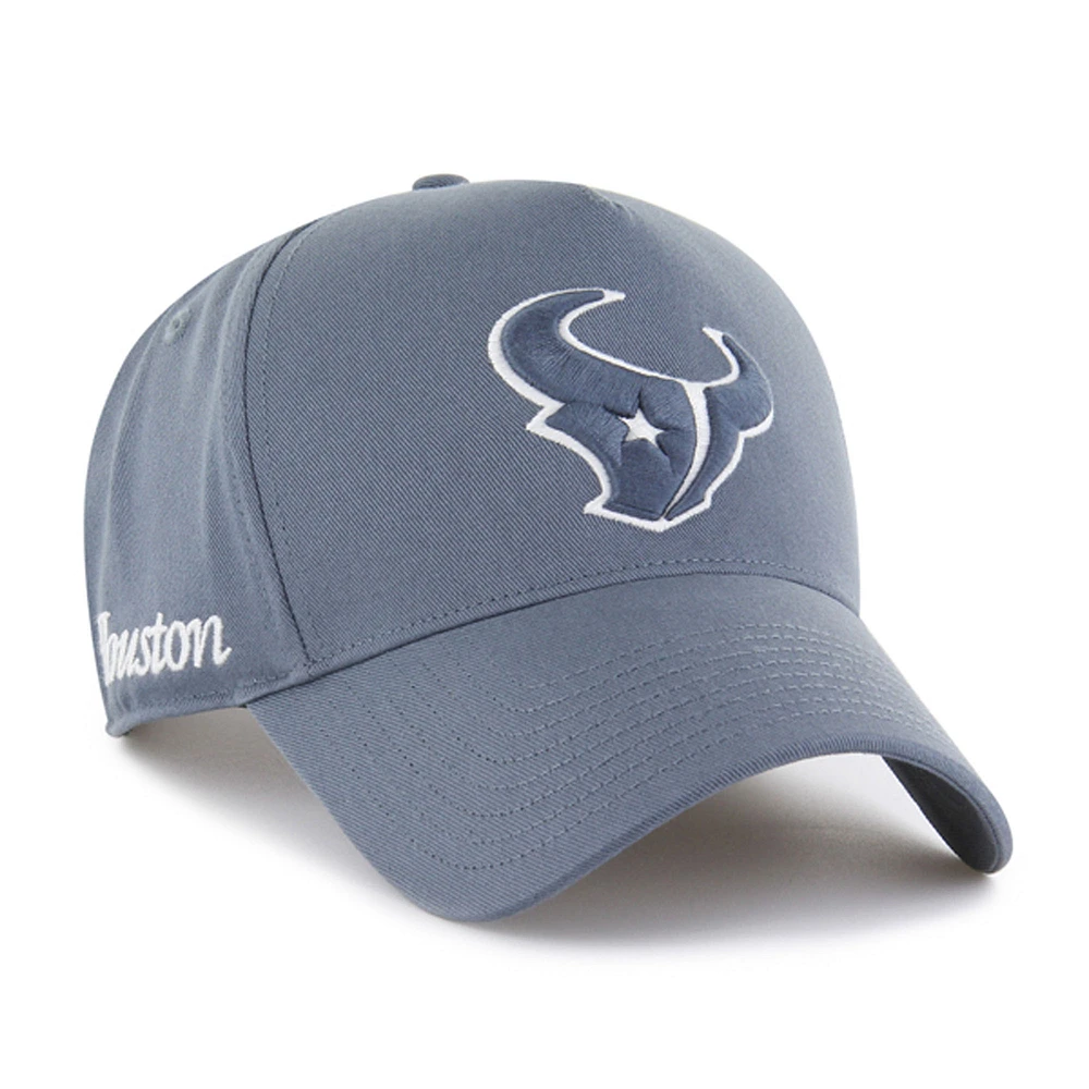 Men's '47 Gray Houston Texans Foundation Offside Adjustable Hat