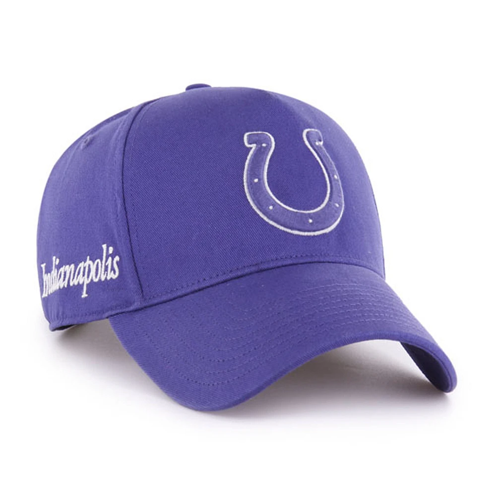 Men's '47 Blue Indianapolis Colts Foundation Offside Adjustable Hat