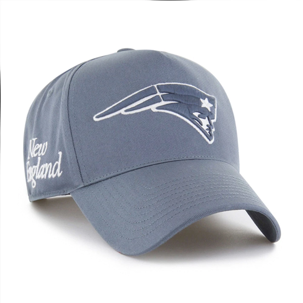 Men's '47 Gray New England Patriots Foundation Offside Adjustable Hat