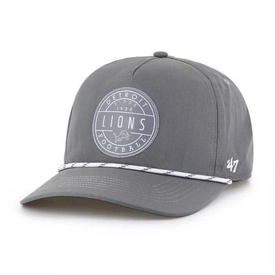 Men's '47 Gray Detroit Lions Suburbia Hitch Adjustable Hat