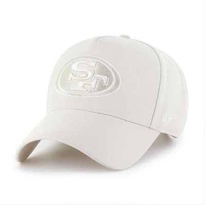 Men's '47 Cream San Francisco 49ers Ballpark Offside Adjustable Hat
