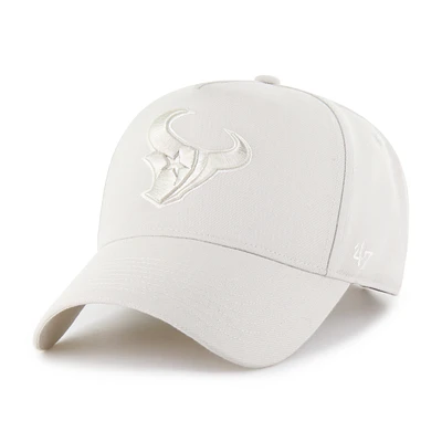 Men's '47 Cream Houston Texans Ballpark Offside Adjustable Hat