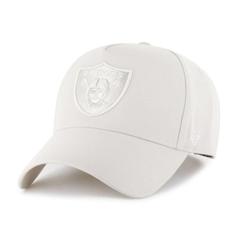 Men's '47 Cream Las Vegas Raiders Ballpark Offside Adjustable Hat